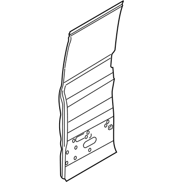 Ford EK4Z-6124701-B Panel Assembly - Door - Outer