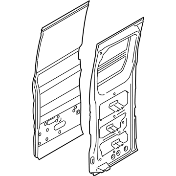 Ford EK4Z-6120125-K DOOR ASY - HINGED SIDE LOADING