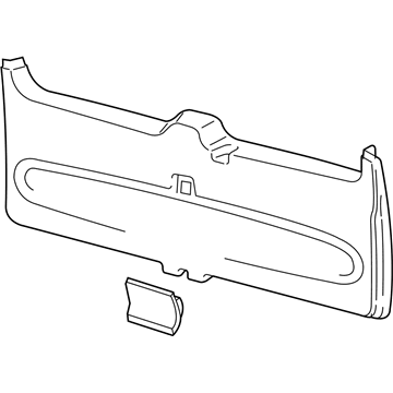 Ford FL1Z-7846404-AA Trim - Tailgate