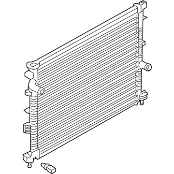 2017 Lincoln MKX Radiator - F2GZ-8005-A