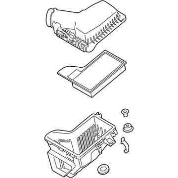 Ford JR3Z-9600-B Cleaner Assembly - Air