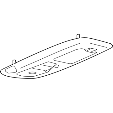 Ford 4L7Z-78519A70-BAA Console Assembly - Overhead