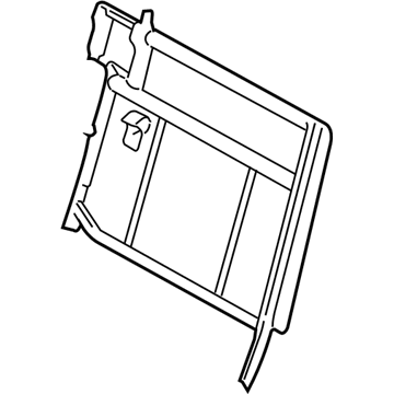 Ford 3L1Z-78613A39-DA Frame - Rear Seat Back Retaining