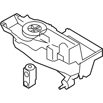 Ford 8G1Z-19850-B Evaporator And Housing Assy