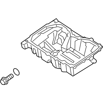 Ford K2GZ-6675-A Engine Oil Pan Assembly