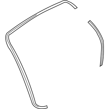 Lincoln MKX Door Seal - DT4Z-78404A06-A