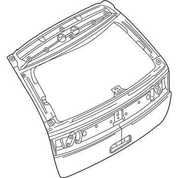 Ford BA1Z-7840010-A Gate Assembly