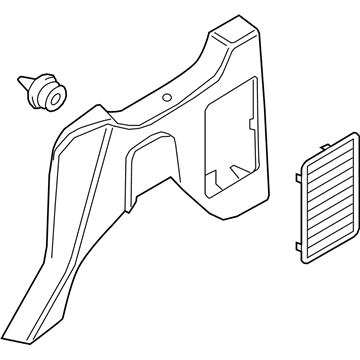 Ford DT1Z-1731012-DB Trim Assembly - Quarter