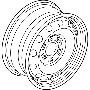 Ford HL3Z-1007-A Wheel Assembly