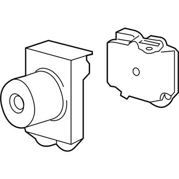 Ford F-550 Super Duty ABS Pump And Motor Assembly - KC3Z-2C215-B