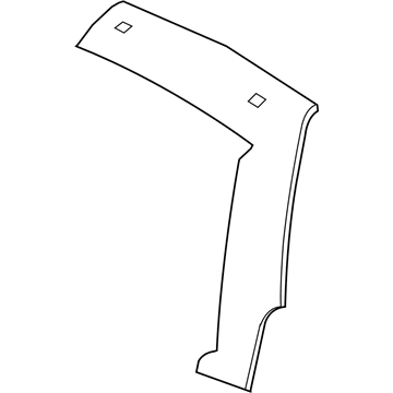 2009 Ford Taurus X Door Seal - 8F9Z-74404A06-A