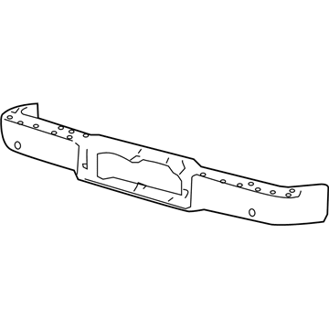 Ford 8L3Z-17906-EPTM Bumper Assembly - Rear