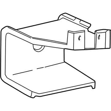 Ford F87Z15266CA Bracket Fog Lamp