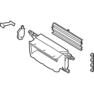 Ford JL1Z-8475-B Shutter Assembly - Radiator Control