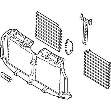 Ford JL1Z-8475-A Shutter Assembly - Radiator Control