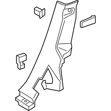 Ford DP5Z-5431013-LA Trim - Wheelhouse