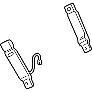 Ford 1L2Z-7861202-CAB Seat Belt Assembly