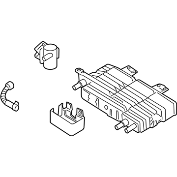 Mercury Vapor Canister - 7E5Z-9D653-B