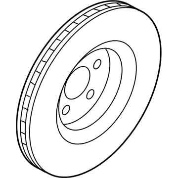 2019 Lincoln Continental Brake Disc - G3GZ-1125-C