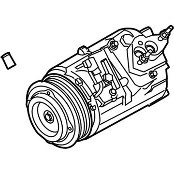 Ford JS7Z-19703-B Compressor Assembly