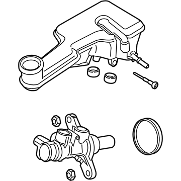 Ford Fusion Brake Master Cylinder - HG9Z-2140-C