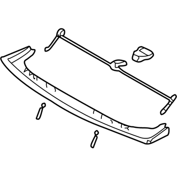 Ford 1W6Z-7653038-AA Panel Assembly - Soft Top Stowage