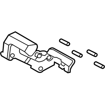 Lincoln Brake Caliper Bracket - 6L1Z-2B540-A