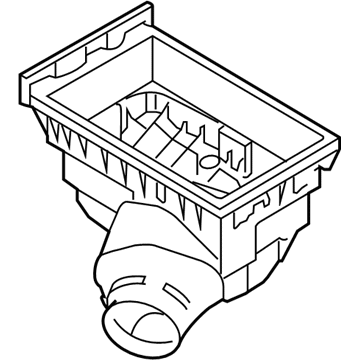 2008 Ford Explorer Air Filter Box - 6L2Z-9A600-A