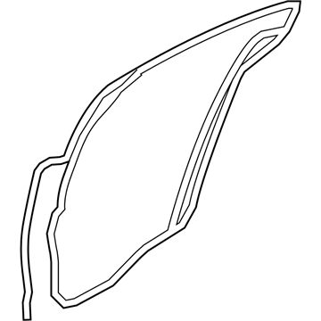 Ford 8A5Z-5425324-A Weatherstrip - Door - Lower