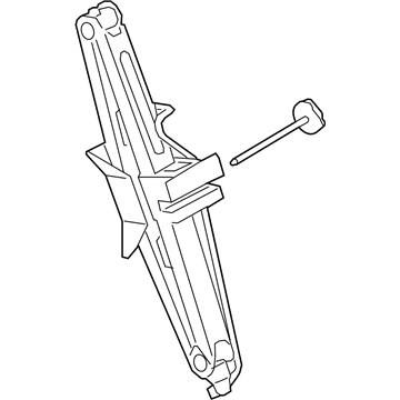 Ford KT1Z-17080-B Lifting Jack Assembly