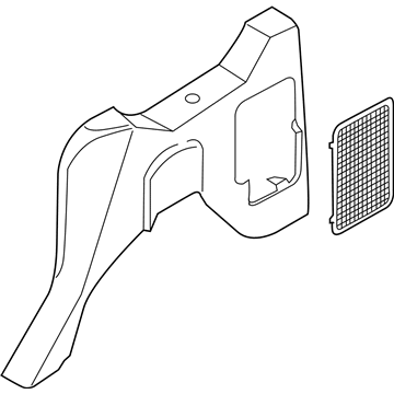 Ford DT1Z-1731012-FD Trim Assembly - Quarter