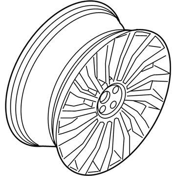 Lincoln Nautilus Spare Wheel - KA1Z-1007-F