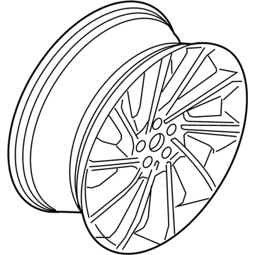 Ford KA1Z-1007-E Wheel Assembly