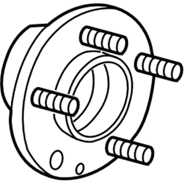 Ford Taurus Wheel Hub - 5F9Z-1104-AA