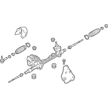 Ford BB5Z-3504-H Gear Assembly - Steering
