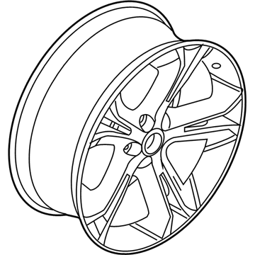 2015 Ford Taurus Spare Wheel - DG1Z-1007-L