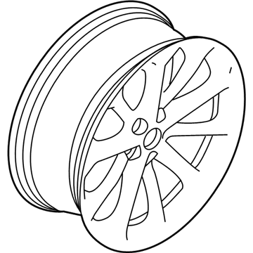 Ford DG1Z-1007-H Wheel Assembly