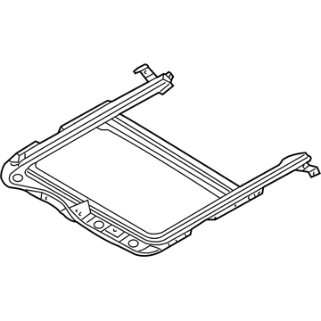 Ford 9G1Z-5451070-A Rail Assembly - Roof
