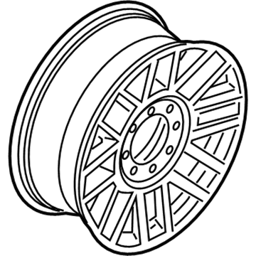 Ford HC3Z-1007-F Wheel Assembly