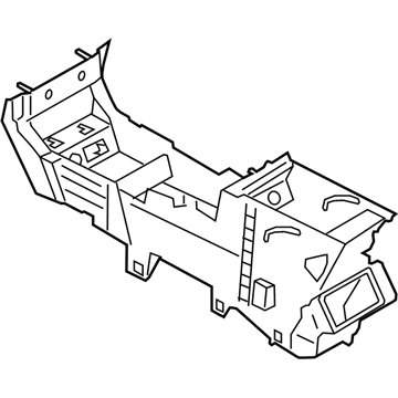 Ford KJ7Z-78045B30-AA SUPPORT ASY - CONSOLE