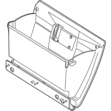 Ford 9T1Z-6106024-AA Box Assembly - Glove Compartment