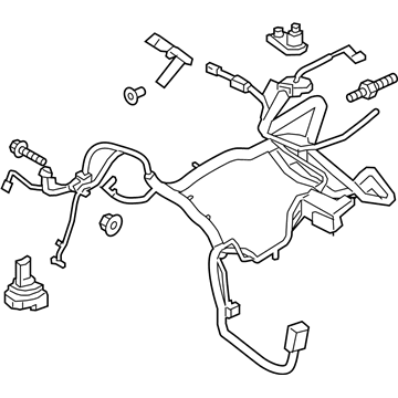 Ford F2GZ-14300-A Cable Assembly