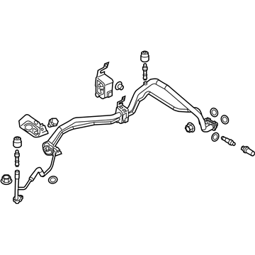 2015 Ford Focus A/C Hose - F1FZ-19A834-C