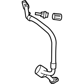 2017 Ford Focus A/C Hose - F1FZ-19D742-E