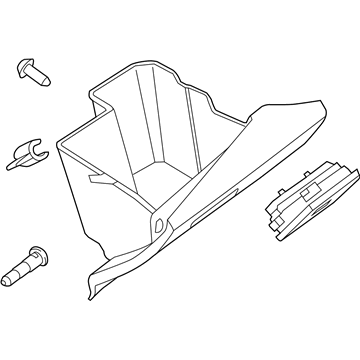 Ford DT1Z-61060T10-HB Box Assembly - Glove Compartment