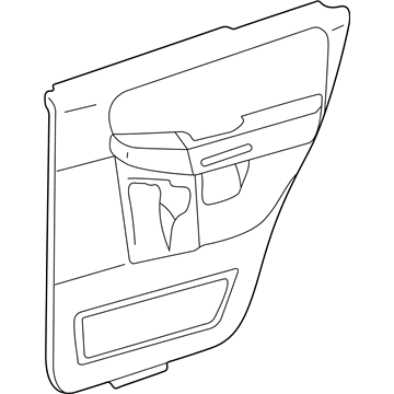 Ford 4L2Z-7827407-AUB Panel Assembly - Door Trim