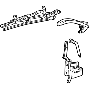 Ford F8ZZ-7653105-AA Rail Assembly - Roof - Side