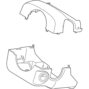 Ford HC3Z-3530-CA Shroud Assembly - Steering Column