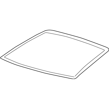 Ford F4ZZ-6342006-A Glass - Back Window