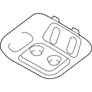 Ford 3L1Z-78519A70-CAA Console Assembly - Overhead